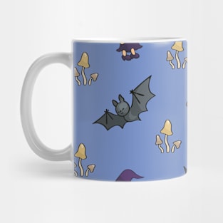 Seamless Witches and Bats Mug